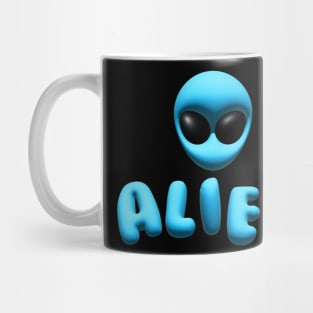 Alien Blue Mug